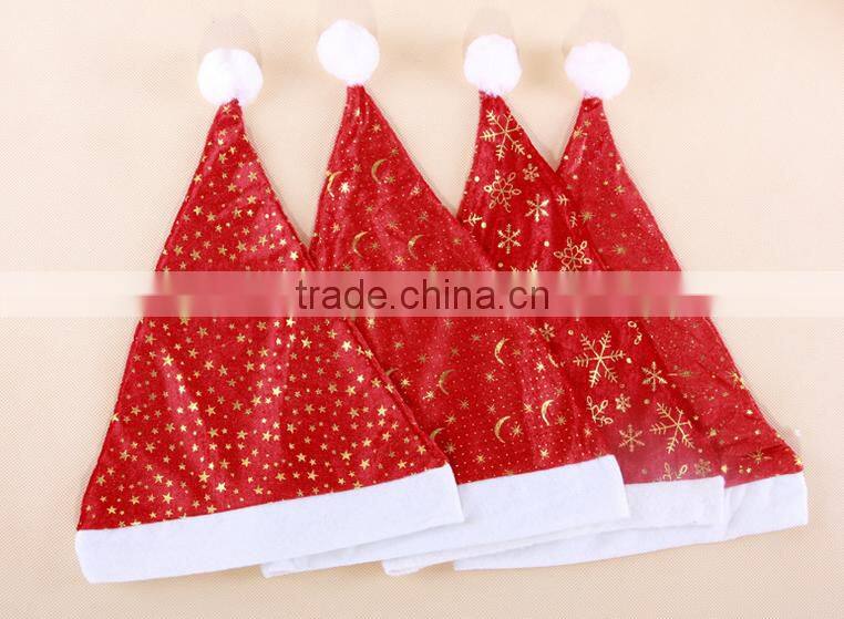 christmas decoration yiwu Snowflake Christmas hats ideas
