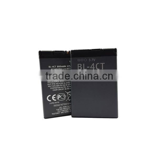 860mah rechargeable li ion battery BL-4CT For Nokia 2720f/5310XM/5630XM/6600f