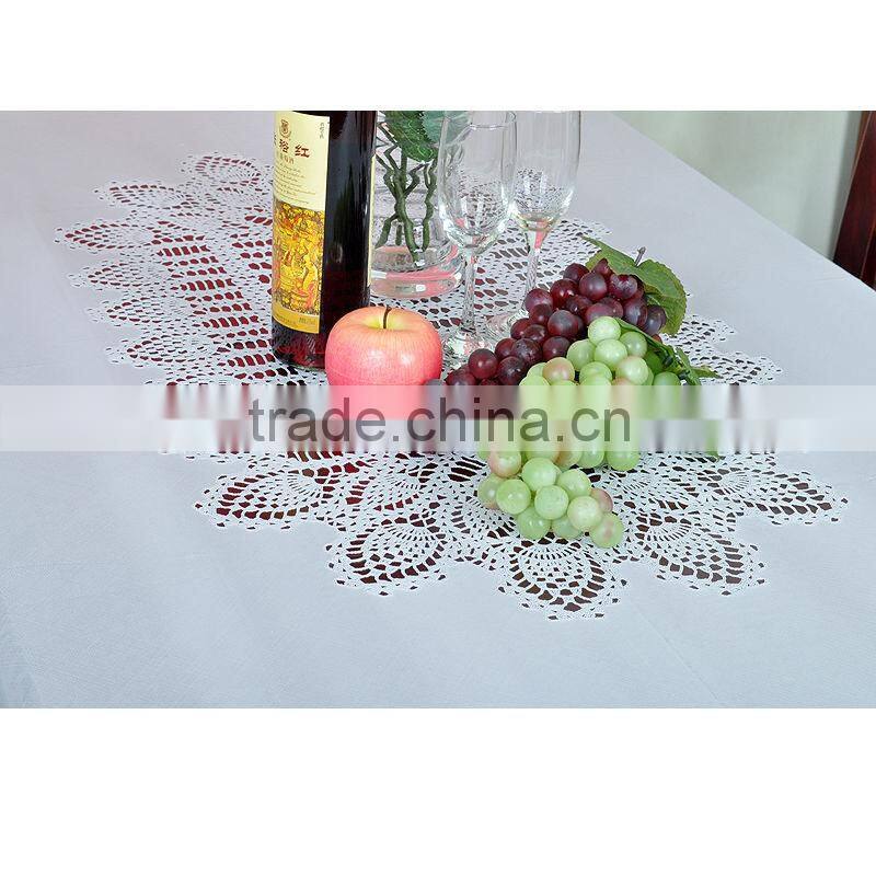 CROCHET PVC TABLECLOTH - ZT-304 137X182CM