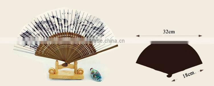 Chinese Silk/paper Fans with Customized Designs