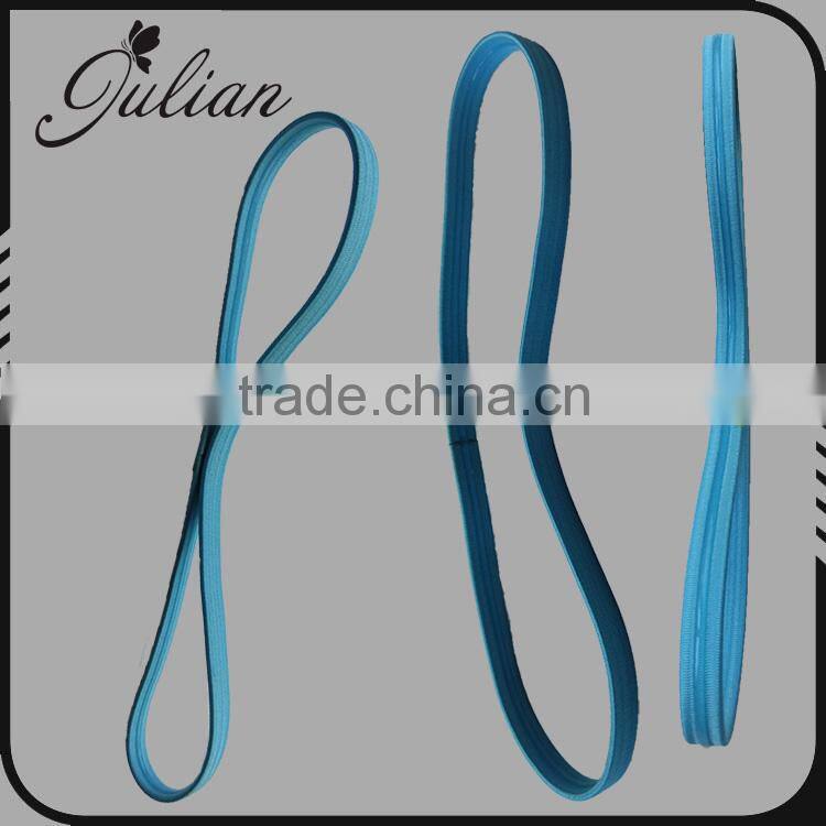 MIRISI Women Elastic Headband Sports Yoga Running non-slip Hairband Headband Girl Double HairHoop Hair Accessories FHELS0001-3