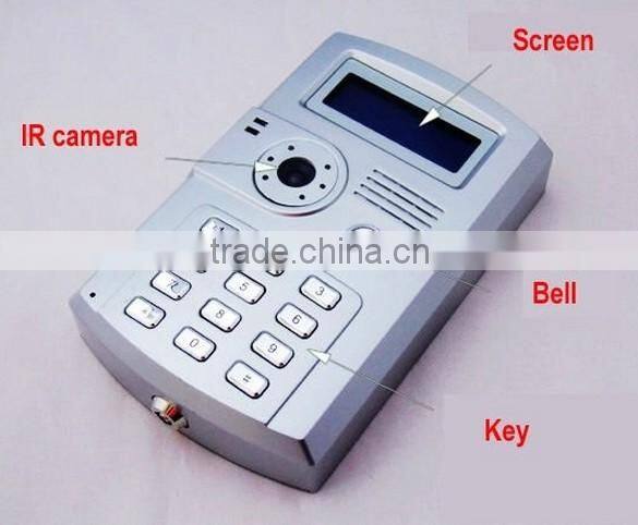 7inch display RFID Reader Time Attendance door phone access control system