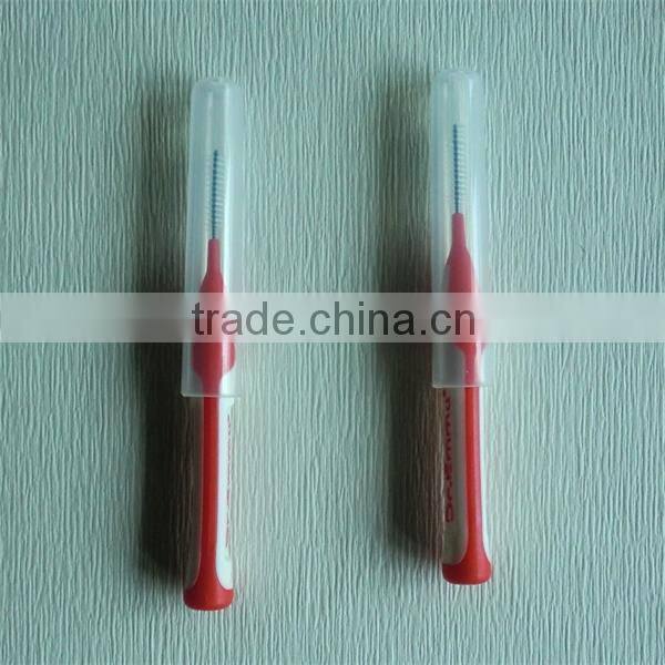 push type dental interdental brush toothpick, FDA certification, OEM for your Company privat Label brand, trade assurance.