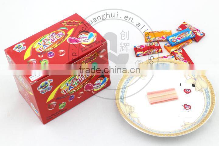 Magic Gum Tattoo Bubble Gum