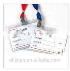 Hot Sale Clear Plastic Name Badge