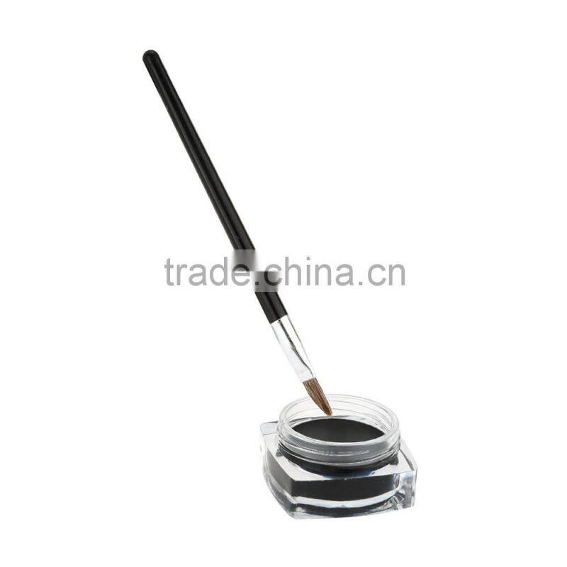 Eye Makeup Kit Waterproof Eyeliner + Eyeliner Brush Long Lasting Cosmetic Charming Eye Makeup