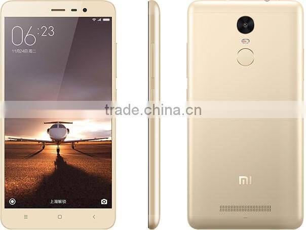 Original Xiaomi Redmi Note 3 3GB RAM 32GB ROM MTK Helio X10 Octa Core 4000mAh Fingerprint ID Metal Body Android 5.1 Smart Phone