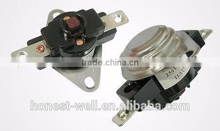 T34-R-223 3/4 Inch Manual Reset TUV CQC UL Certified Bimetal Thermostat