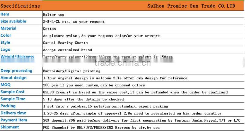 White latest design sexy girl shorts for women wear