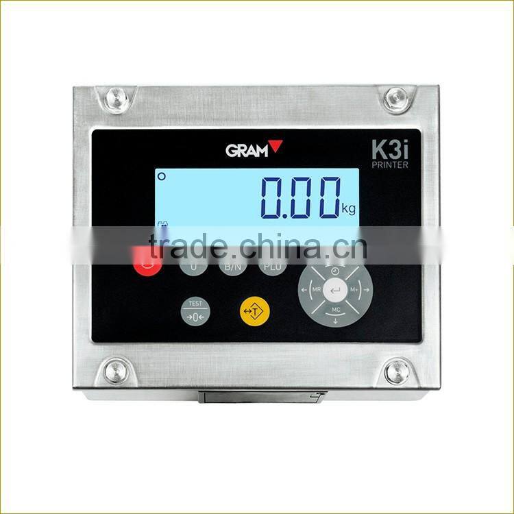 K3ip Stainless Steel Digital Weighing Indicator with Printing Function