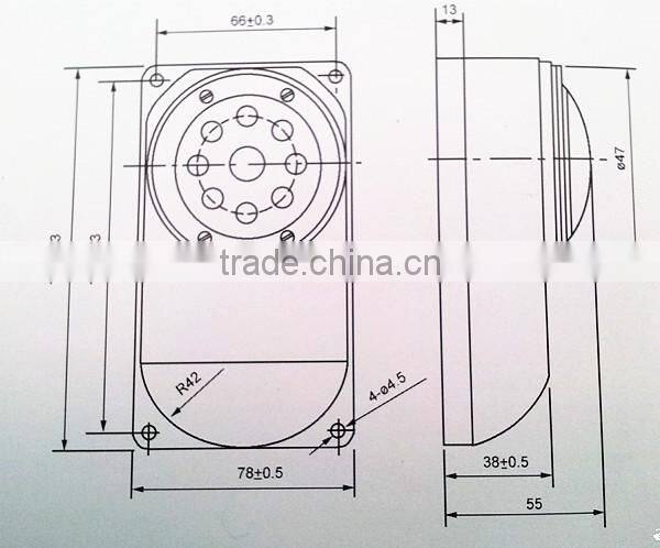 Fit function of china alarm siren 24v