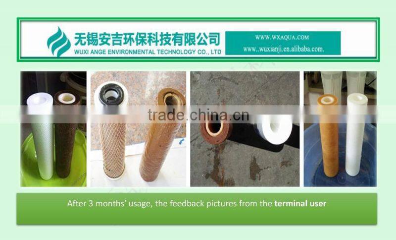 2016 Hot sale PP Melt Blown Filter Cartridge Making Machine 3E&3M From Wuxi ANGE