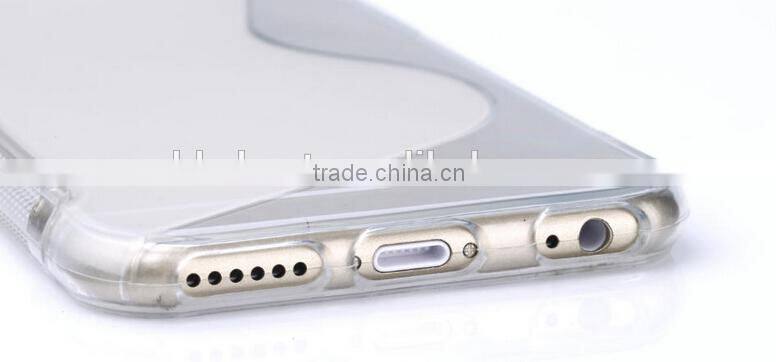 For iPhone 6 TPU sleeve covers, soft cell phone cases and bumper covers for iphone 6 smart phone,support oem printing logo