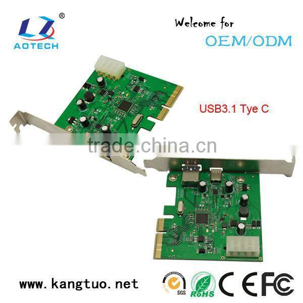 USB3.1 usb 3.0 pci express card adapter