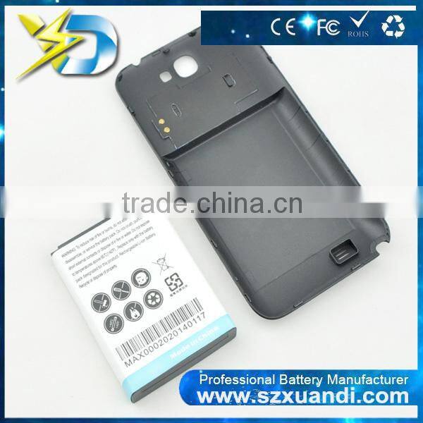 Replacement 6500mAh batery Extended Battery With Back Cover For Note2/N7100