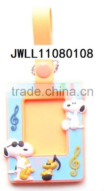 factory directly selling custom lovely rabbit luggage tag