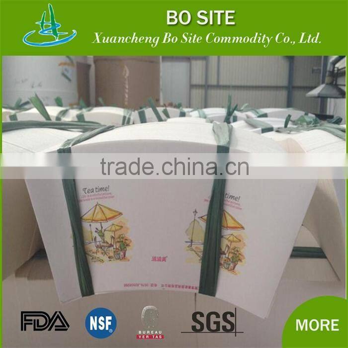 cheap price paper cup fan with custom logo