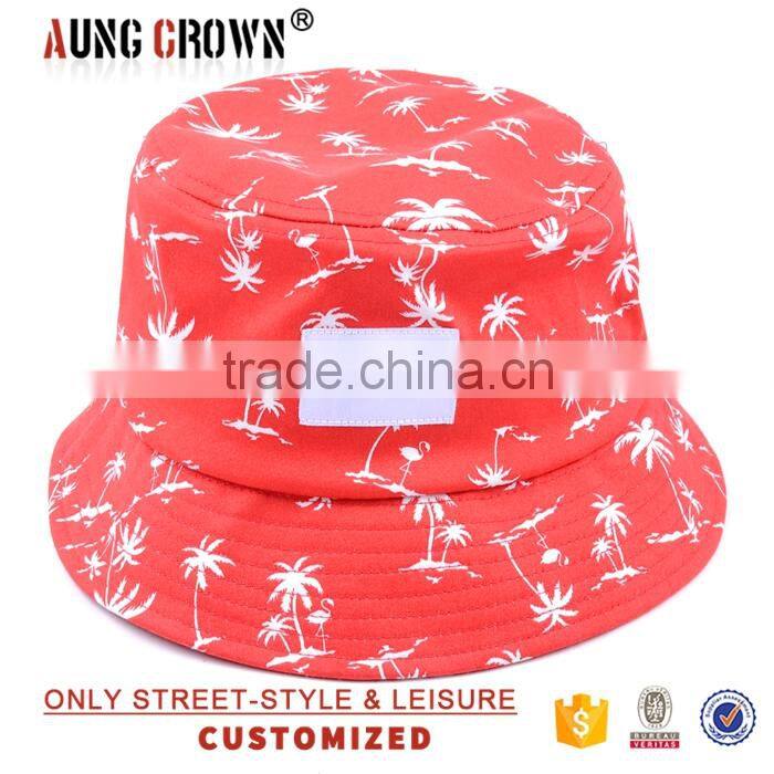 Printed Trendy Designer Bucket Hats Caps