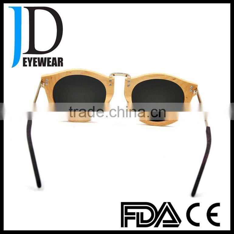 China supplier new fashion oem wooden sunglasses