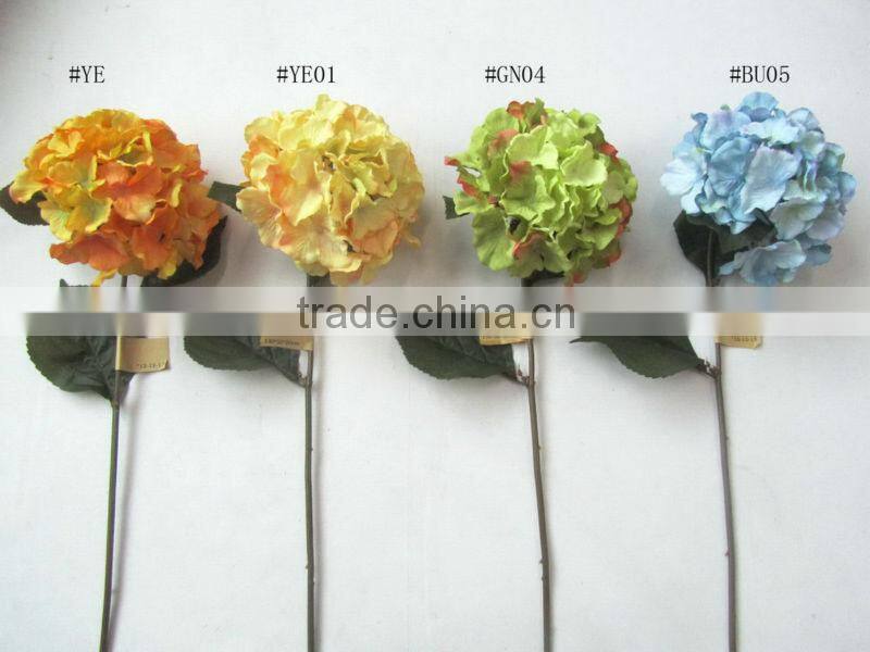 artificial small hydrangea frosted YL504-1F