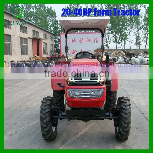 30hp 4wd chinese small garden tractors