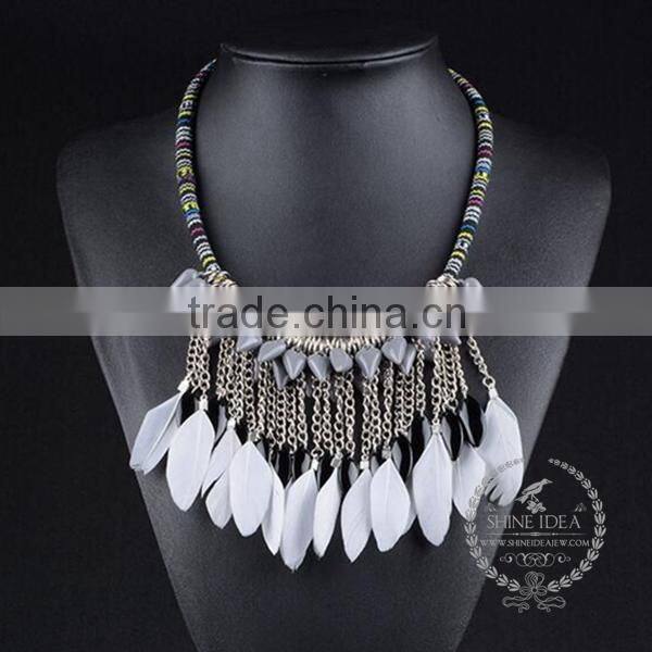 high quality vintage style chunky statement necklace tin alloy fashion women pendant necklace 6390158