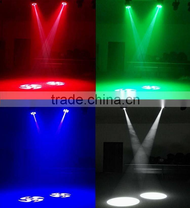 3-facet Prism Pro Wedding Stage DJ Light 9pcs 18W RGBWA+UV 6IN1 Wash Spot Combine 75W LED Moving Head