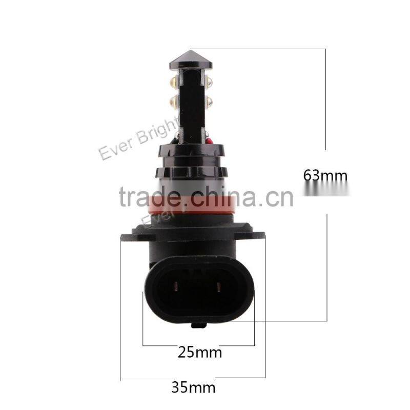 Guangzhou factory price c-ree 4smd H11 car led drl fog lights led auto car drl lamps fog lights