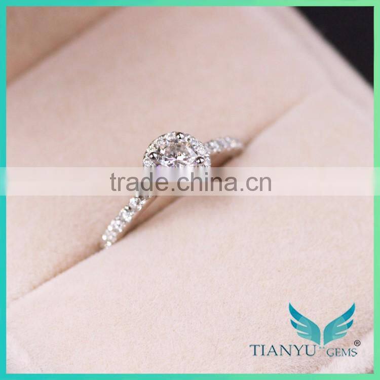 High Jewellery 1ct 1.5ct 2ct forever one moissanite vvs diamond with strong fire