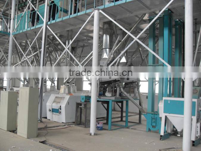 China hot sale China hot sale 100 TPD wheat flour mill machine