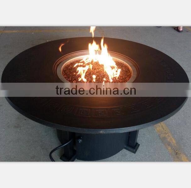 54"x 54" Round Conversational Patio Seating with Fire Table
