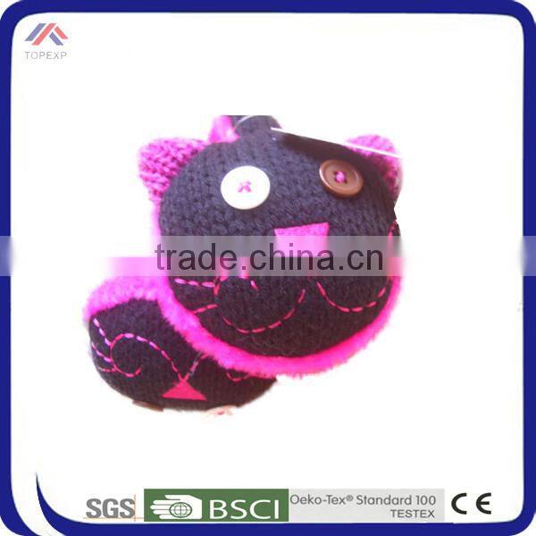 winter warm knitting lion style winter earmuffs