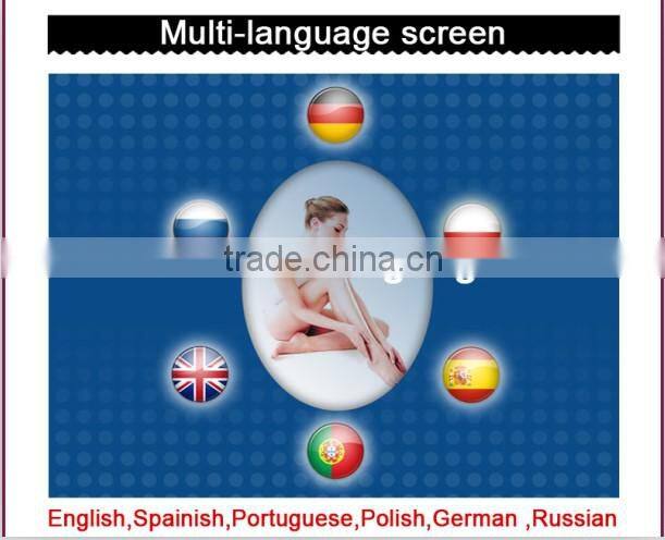 TUV/CE approved nd yag laser dark skin tattoo removal with 1064&532 nm