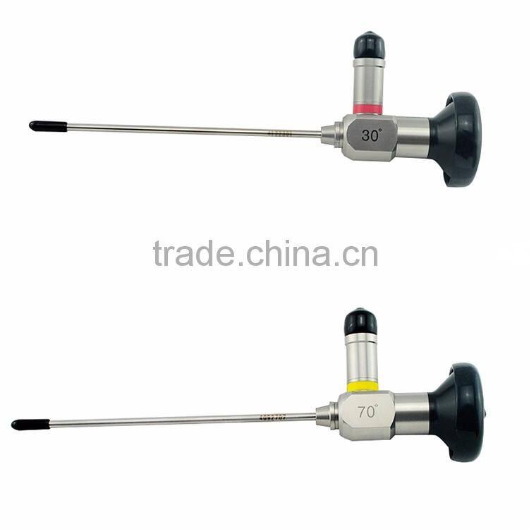 CE ISO Germany optic fiber and glass stainless steel 4x50mm or 2.7x108mm 0 degree 30 degree 2.7x60mm Otoscope