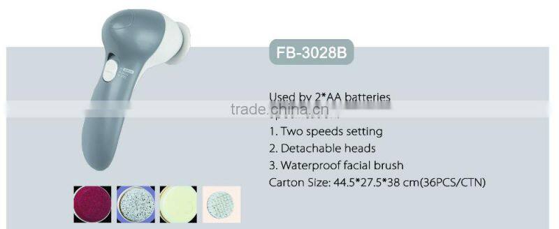 China ABS Plastic The newset Hot selling waterproof facial brush