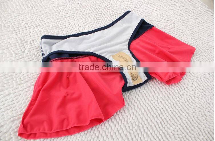 New Fashion Sexy Retro High Waist Stripes Bra Skirt Bikini Swimsuit Swimwear For Women Lady