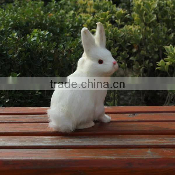unstuffed motorized Plush animal rabbit decoy