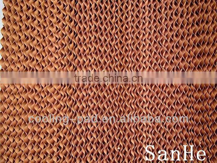 Washable Black Color Evaporative Cooling Pad with Frame