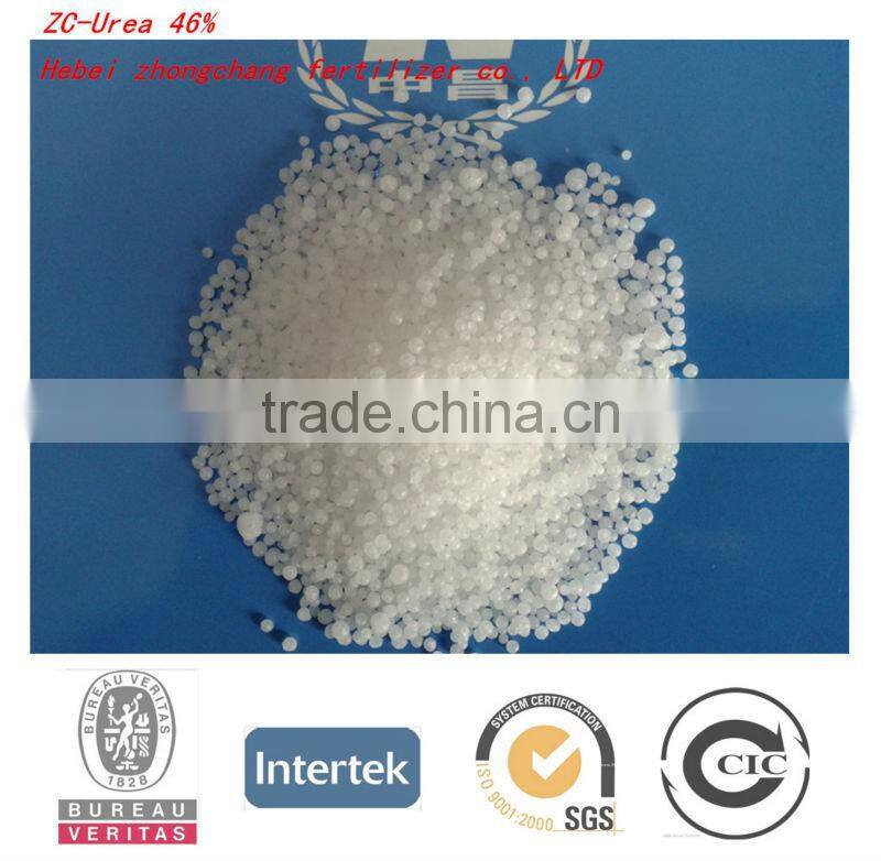 white granular state Urea Nitrogen 46% for Agriculture size 0.85-2.80mm