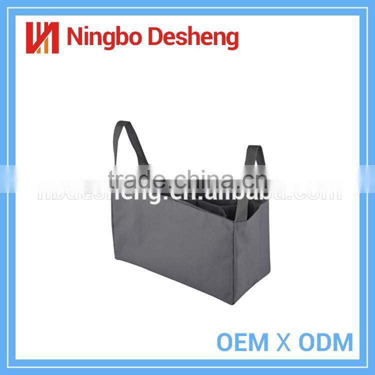 Handled style zipper leisure non woven tote travel bag set mini cosmetic bag