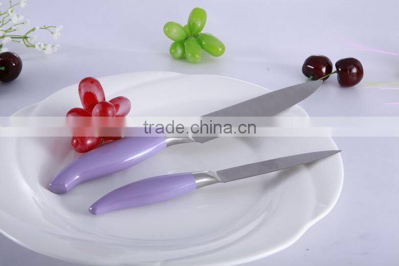 2016 Korea style 4 pcs stainless steel knife set with a plane