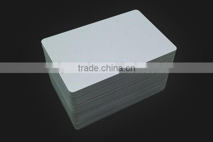 Competitive price thermal printable 125Khz RFID chip PVC blank smart card