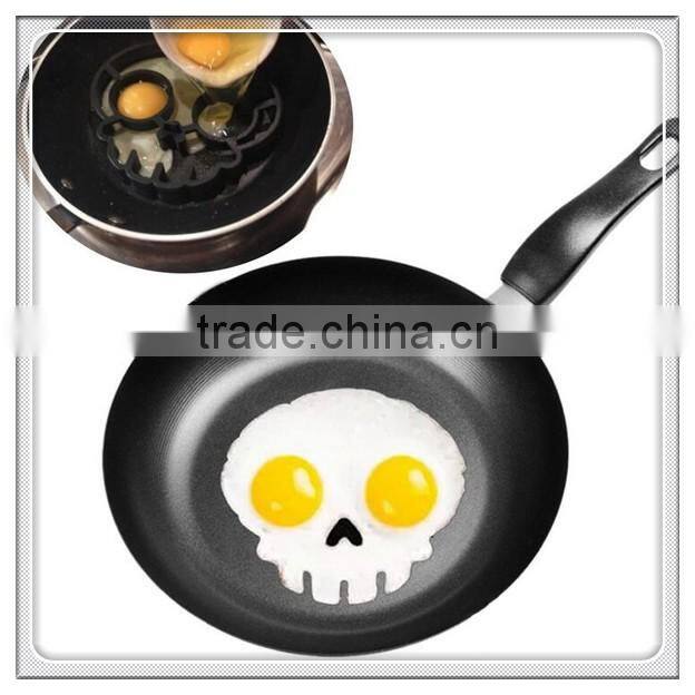 New designed creative skull head shape egg fried moulds