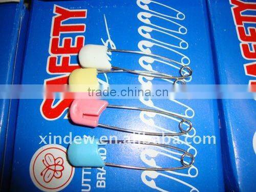 plastic head cap for baby diaper use safety pin