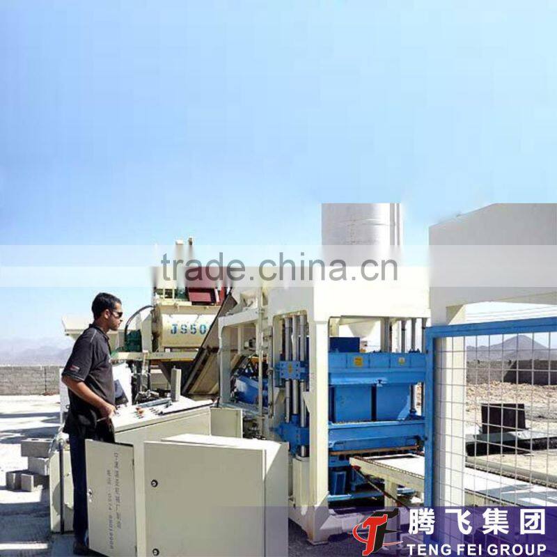 QT10-15 concrete brick machine price block making machine