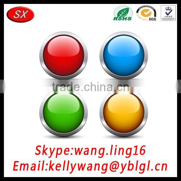 Customized Stainless Steel Press Button, Push Button, Play Button For Electrical Equipment ISO/RoHS Pass