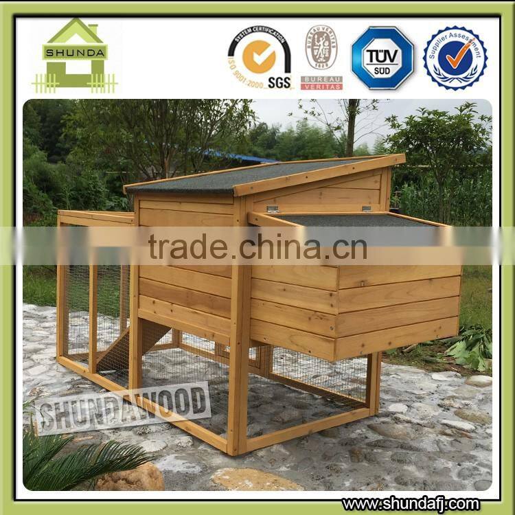 SDPets Outdoor Wood Commerical chicken house