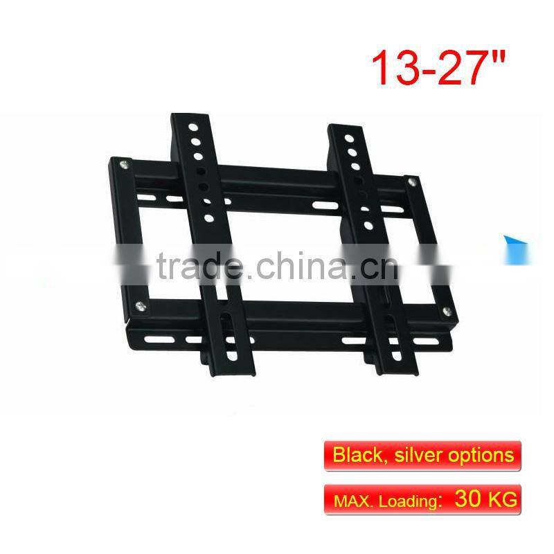 Cold-rolled outdoor tv mounting brackets Steel LCD TV bracket,TV Wall Mount Bracket for 30-60" Plasma LCD LED black