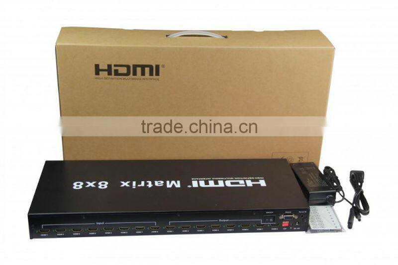 New Product 4K HDMI Matrix 8x8 US
