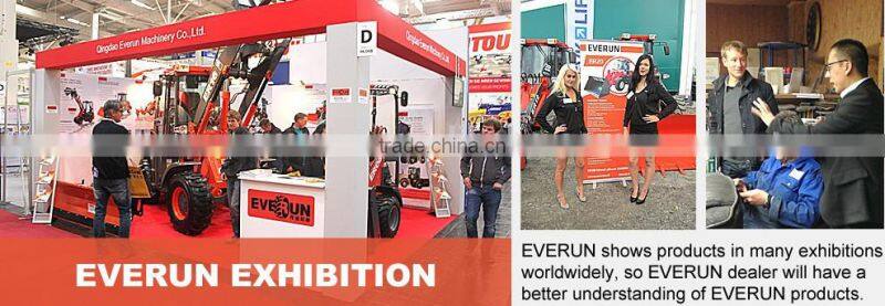 Everun CE Certificated 1.0ton Articulated Mini Shovel Loader